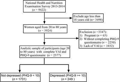 Visceral Adiposity Index Is a Measure of the Likelihood of Developing Depression Among Adults in the United States